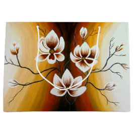 Magnolien, Acryl - Groot Cadeauzakje
