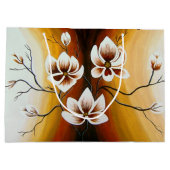 Magnolien, Acryl - Groot Cadeauzakje (Achterkant)