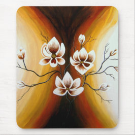 Magnolien, Acryl -  Muismat