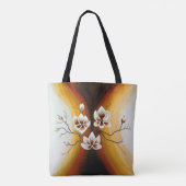 Magnolien, Acryl - Tote Bag (Achterkant)