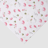 Magnolievruitpapier, roze Magnolias Tissuepapier (Detail)