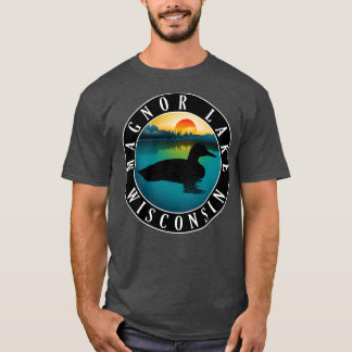 Magnor Lake Wisconsin Loon T-shirt