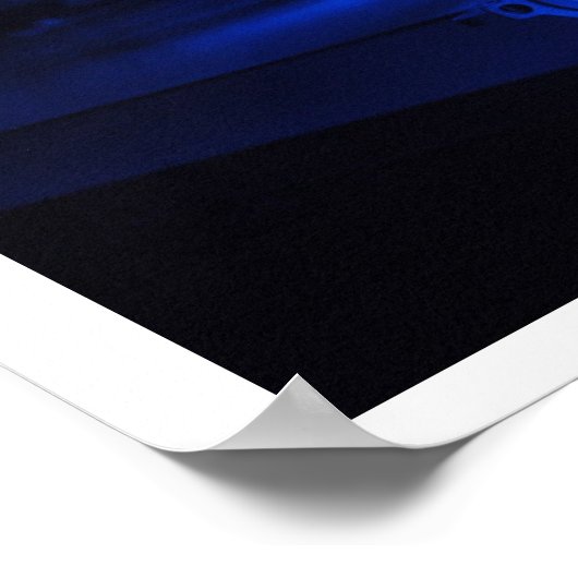 Magnum Blue Poster (Hoek)