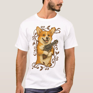 Magnum Corgi I - Schuifrand T-shirt