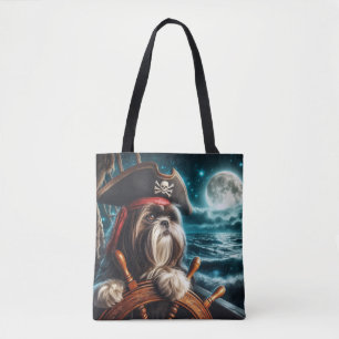 Magnum de Shih Tzu Pirate - Canvas Canvas tas