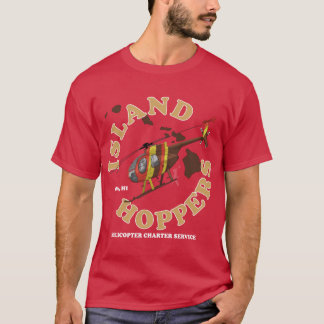 Magnum PIs Island Hoppers Helicopter Charter Servi T-shirt