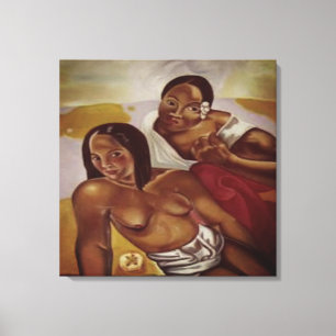 Magnum's "Gauguin" schilderij Muurkunst Canvas Afdruk