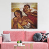 Magnum's "Gauguin" schilderij Muurkunst Canvas Afdruk (Insitu (Woonkamer))