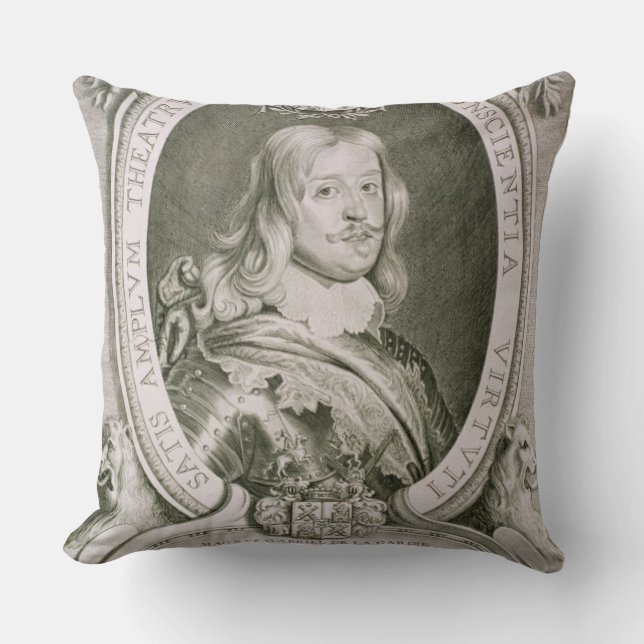 Magnus Gabriel (1622-86) graaf de la Gardie, van Kussen (Voorkant)