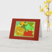 Magnuson Park 2, Feest (Wenskaart) Kaart (Gele Bloem)