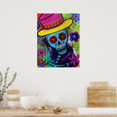 MAGO DAG VAN HET DODE POSTER DOOR PRISARTS (Keuken)