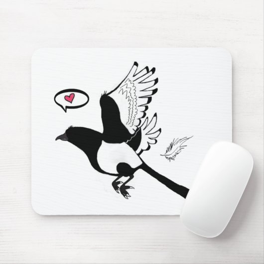 Magpie.  <3 muismat (Met muis)