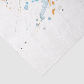 Magpie Bird Sienna Serenade Decoupage Tissuepapier (Detail)