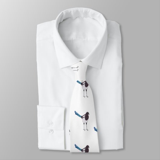 Magpie Bird Stropdas (Gebonden)