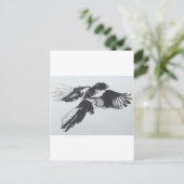 Magpie Briefkaart (Staand voorkant)