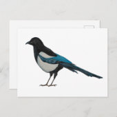 Magpie Briefkaart (Voorkant / Achterkant)