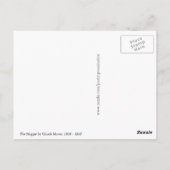 Magpie Claude Monet Briefkaart (Achterkant)