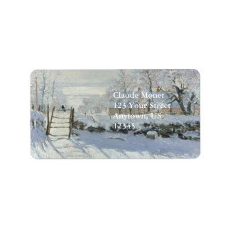 Magpie Claude Monet Etiket
