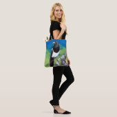 Magpie Colorful Corvid Bag Tote Bag (Op model)