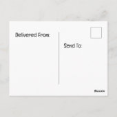 Magpie dragen verjaardag pet confetti achtergrond briefkaart (Achterkant)