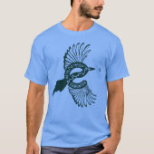 Magpie Edmonton City Bird T-shirt (Voorkant)