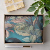 Magpie Elegance Bloemen Achtergrond Decoupage Tissuepapier (Geschenk)