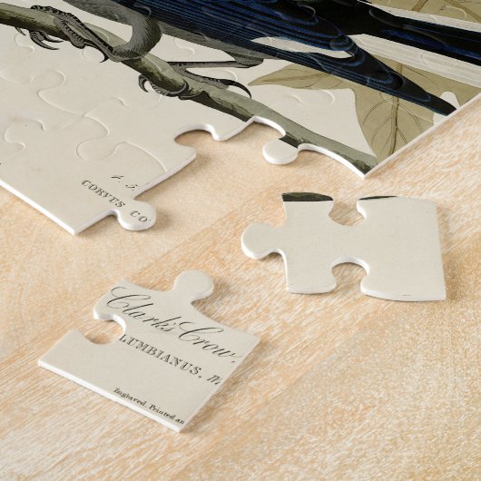 Magpie Jays & Nutkraker Audubon Birds of America Legpuzzel (Zijkant)