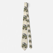 Magpie Jays & Nutkraker Audubon Birds of America Stropdas (Voorkant)