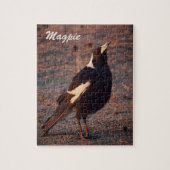 Magpie jigzaadpuzzel legpuzzel (Verticaal)
