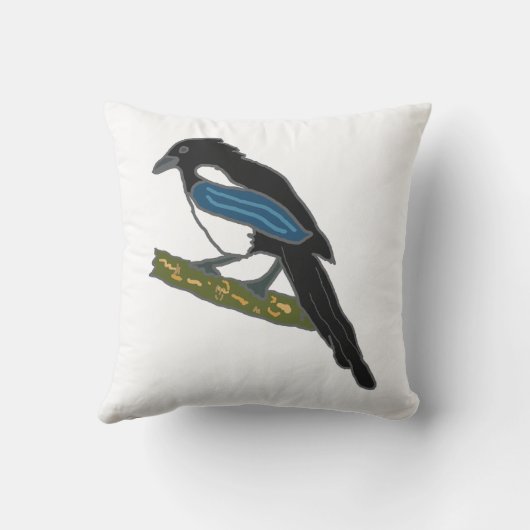 Magpie Kussen (Achterkant)