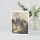 Magpie Lane, Oxford, illustratie van de 'Histor' Briefkaart (Staand voorkant)