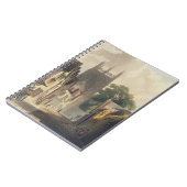 Magpie Lane, Oxford, illustratie van de 'Histor' Notitieboek (Linkerzijde)