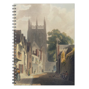Magpie Lane, Oxford, illustratie van de 'Histor' Notitieboek