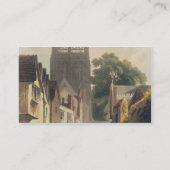 Magpie Lane, Oxford, illustratie van de 'Histor' Visitekaartje (Achterkant)