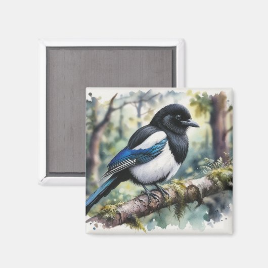 Magpie Magnet (Voorkant / Achterkant)