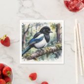 Magpie Napkins Servet (Insitu)