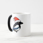 Magpie Santa Magische Mok (Voorkant links)