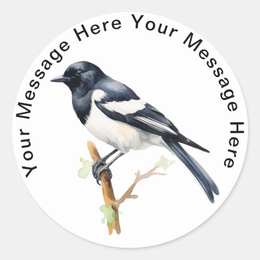 Magpie stickers (Voorkant)