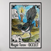 Magpie Totem OCCULT Poster (Voorkant)