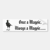 Magpies Bumpersticker (Voorkant)