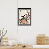 Magpies & Plum Blossom Chinese Print 16x20 (Keuken)