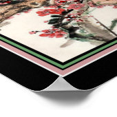 Magpies & Plum Blossom Chinese Print 16x20 (Hoek)