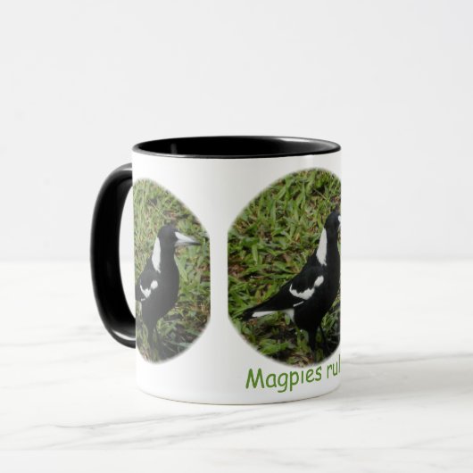 magpies regel mok (Voorkant links)