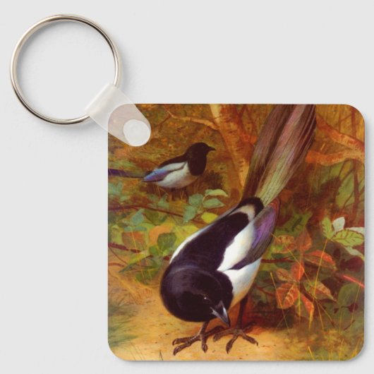 Magpies Sleutelhanger (Voorkant)