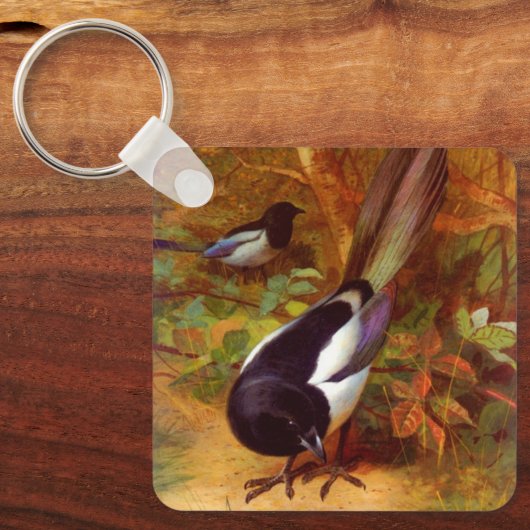 Magpies Sleutelhanger (Voorkant)