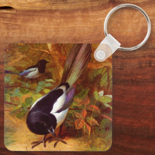 Magpies Sleutelhanger (Achterkant)