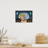 Magrathea Rising from Utopia Cytheria Bungalows Poster (Keuken)