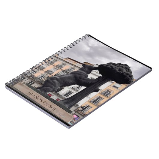 Magroño bear  notitieboek (Linkerzijde)