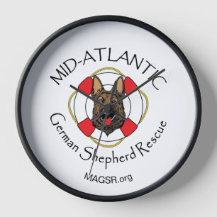 MAGSR-klok voor logo