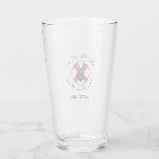 MAGSR Pint Glass Glas (Achterkant)